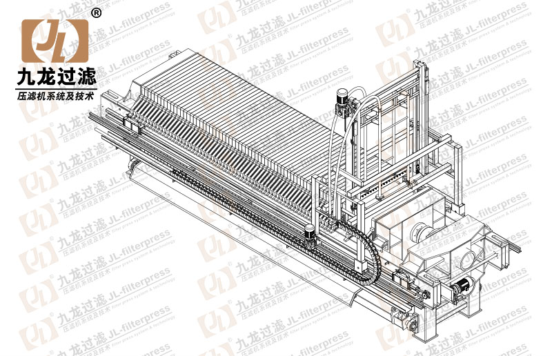 XG1500隔膜（16bar）自動(dòng)清洗壓濾機(jī)